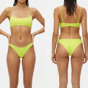 Triangl Swimwear Neon Yellow Bikini